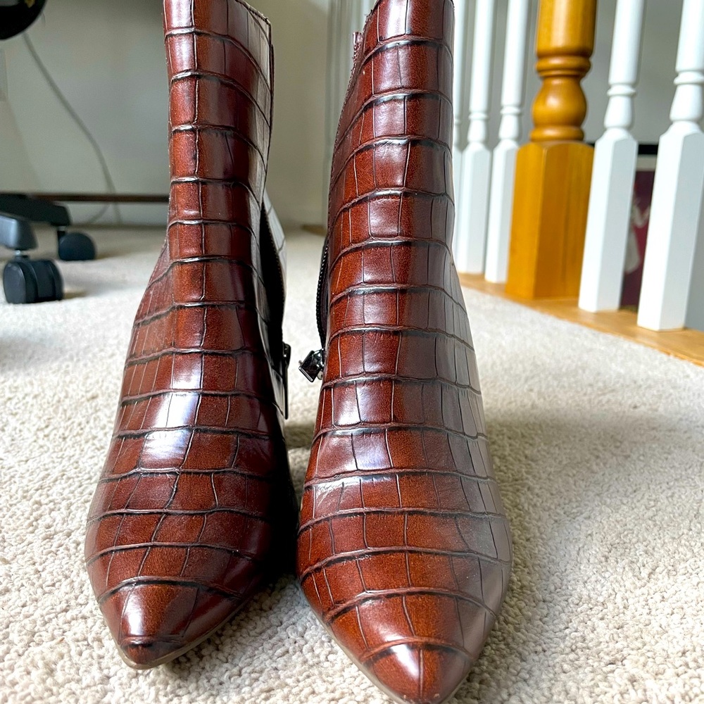 Croc Ankle Boots